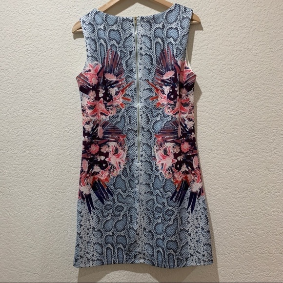 ELISA Immagine Shift Dress Small Sleeveless Unique - Picture 8 of 12